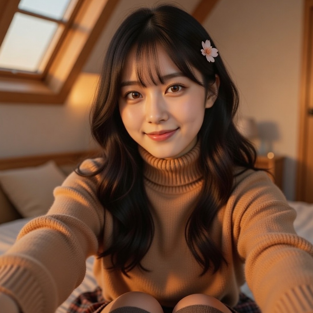 Aiko's morning selfie